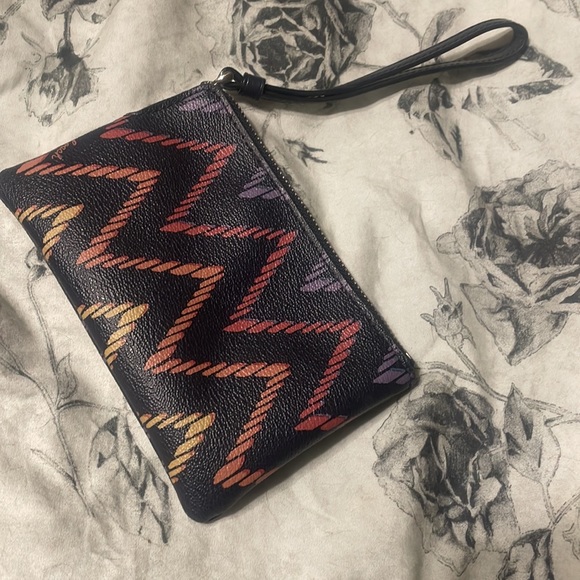 Coach rainbow wristlet - Picture 2 of 2